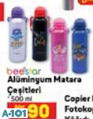 BEESTAR ALÜMİNYUM MATARA ÇEŞİTLERİ 500 ML